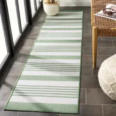 Bermuda BMU828  Machine Washable UV Resistant Stain Resistant Non-Shedding Power Loomed Indoor/Outdoor Rugs - Safavieh
