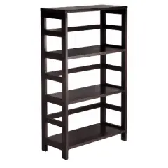 42" Torino Set Storage Shelf with Baskets Espresso/Black - Winsome