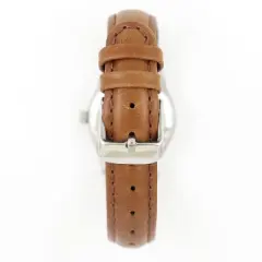 Peugeot Peugeot Womens Brown Nurses Sport Calendar Wrist Watch Easy Reader