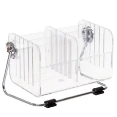 The Lakeside Collection Clear Desktop Remote Organizer