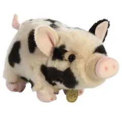 Aurora Miyoni Tots 11" Spotted Pot-Bellied Piglet Pink Stuffed Animal