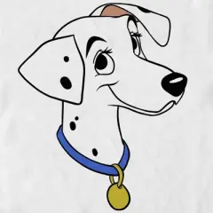 Men's One Hundred and One Dalmatians Perdita Big Face T-Shirt