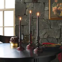 6pk Bleeding Taper Candle Set - Threshold&trade;