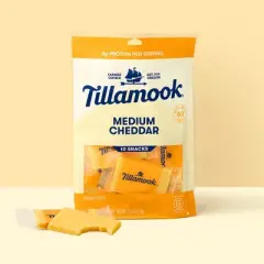 Tillamook Medium Cheddar Cheese Snack Portions - 7.5oz/10ct