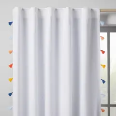Blackout Tassel Kids' Curtain Panel - Pillowfort&trade;