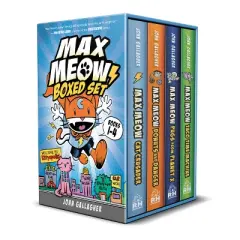 Max Meow Boxed Set: Welcome to Kittyopolis (Books 1-4) - by  John Gallagher (Mixed Media Product)