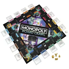 Hasbro Gaming Monopoly Crawl Board Game