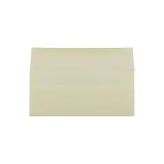 JAM Paper Strathmore #10 Business Envelope 4 1/8" x 9 1/2" Ivory Wove 25/Pack (191165)