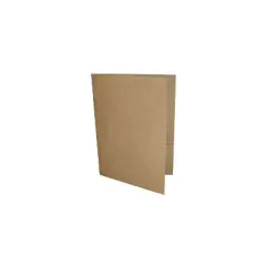 LUX 9 x 12 Presentation Folders Standard Two Pocket 18pt. Grocery Bag 25/Pack (PF-GB-25)