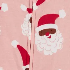 Carter's Just One You&reg; Toddler Girls' Snowflake Reindeer/Santa Footed Pajama 
