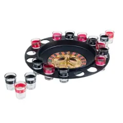 Trademark Poker Shot Roulette Casino Drinking Game for Adults