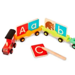 Battat Education ABC Railway Alphabet Learning Train Set