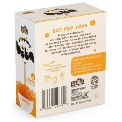 Yulu Popping Bursting Boba Fruit Bubbles For Boba Tea - 6ct
