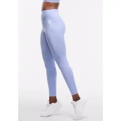 Peloton Women's Cadent High Rise Pocket Legging, Ice Blue