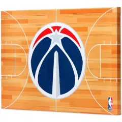 NBA Washington Wizards Court Canvas Wall Sign
