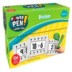 Teacher Created Resources Power Pen Learning Cards, Division, Grades 3 to 5