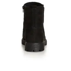 Women's WIDE FIT Jackie Lace Up Ankle Boot - black | CLOUDWALKERS