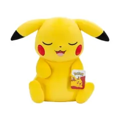 Pokemon 18" Sleeping Plush Pikachu
