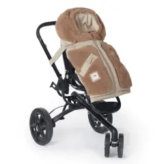 7AM Enfant Blanket 212 Evolution Extendable Footmuff - Oat/Applique Cacao