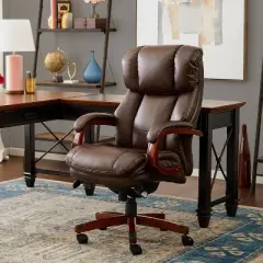 Big & Tall Executive Chair Brown - La-Z-Boy