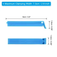 Unique Bargains Plastic Reusable Home Kitchen Storage Sealing Clips 10 Pcs