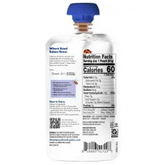 Once Upon A Farm Baby Organic Dairy Free Pear & Blueberry Oatmeal Blend - 3.2oz