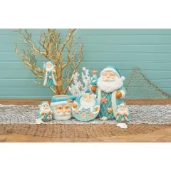 Gallerie II Santa Seashell Christmas Small Dimensional Plate