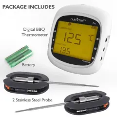 NutriChef Bluetooth Wireless BBQ Digital Thermometer