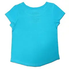 Nickelodeon Girl's Baby Shark Sharktastic Birthday Glitter Print Short Sleeve Graphic Tee for infant