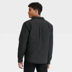 Men's Onion Quilted Lightweight Jacket - Goodfellow & Co&trade; Black