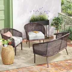 Weybridge Wicker Weave Patio Loveseat - Threshold&trade;