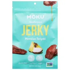Moku Mushroom Jerky Hawaiian Teriyaki - Case of 8/2 oz