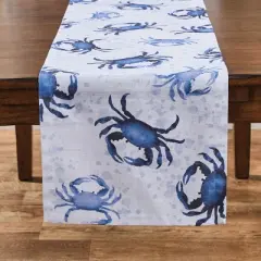 Split P Blue Crab Table Runner 15" X 72"