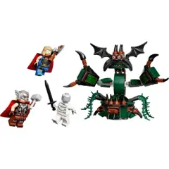 LEGO Marvel Attack on New Asgard Thor & Monster Set 76207