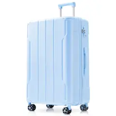 Cesicia Hardshell Luggage, Lightweight Durable ABS Suitcases with Double Wheels, 28" Expandable Checked Luggage