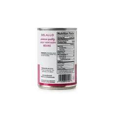 DeLallo Great Northern Beans, 15.5 oz Can, (6 pack)