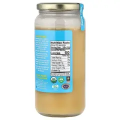 Heavenly Organics 100% Organic White Honey, Raw & Unfiltered, 22 oz (624 g)
