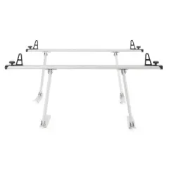 Rockland Universal Truck Bed Utility Rack with 800 Pound Capacity for Kayaks, Lumber, Ladders, and Other Oversized Cargo, Aluminum