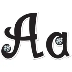 Teacher Created Resources&reg; 7" Bling Letters with Jewels, 202 Pieces