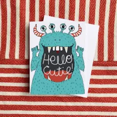 Fall/Halloween Greeting Card Pack Sets (3 ct) Hello Cutie by Ramus & Co