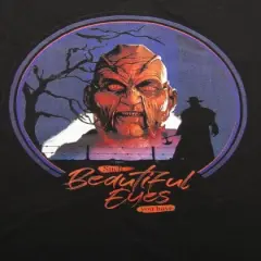 Jeepers Creepers Beautiful Eyes Crew Neck Short Sleeve Black Women's T-shirt