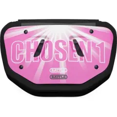 Battle Sports Chosen 1 UV Reactive Protective Football Back Plate - Pink