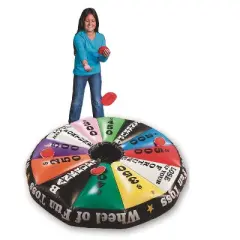 S&S Worldwide Inflatable Wheel of Fun Toss Game
