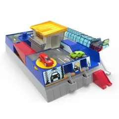 DRIVEN &ndash; Collapsible Playset with Tracks and Toy Cars &ndash; 2 in 1 Race Track - 80pc