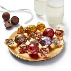 M&S Swiss Chocolate Truffle Assortment Light Up Tin Tree - 10.93oz