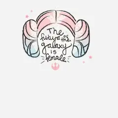 Women's Star Wars Rebel Leia Future Galaxy is Female T-Shirt