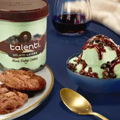 Talenti Gelato Layers Mint Fudge Cookie - 11oz