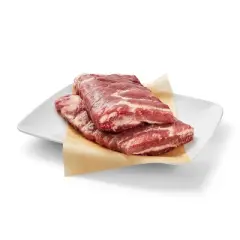 St. Louis-Style Pork Spareribs - 3.29-4.29 lbs - price per lb - Good & Gather&trade;