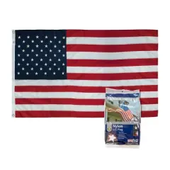 Betsy Flags 3'x5' Nylon USA Flag: Outdoor/Indoor, July 4th Decor, No Pole Included