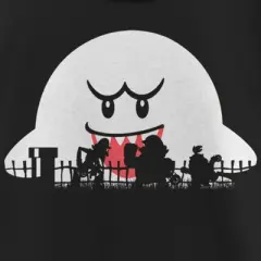 Girl's Nintendo Halloween Boo Silhouettes T-Shirt